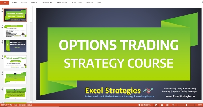 Stock Market Options Course